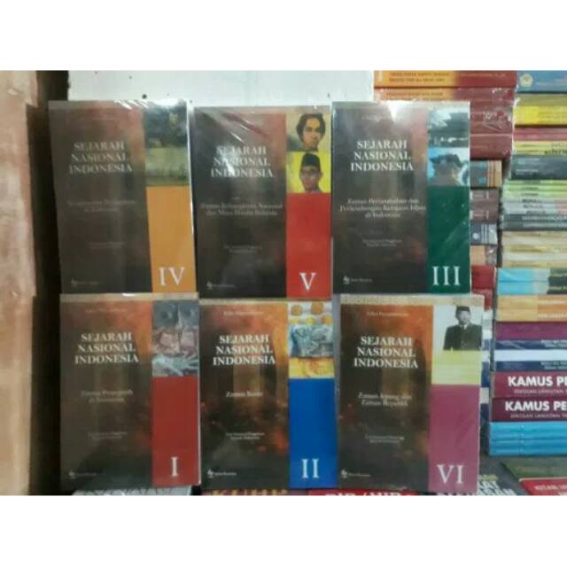 SEJARAH NASIONAL INDONESIA.JILID 1-6.