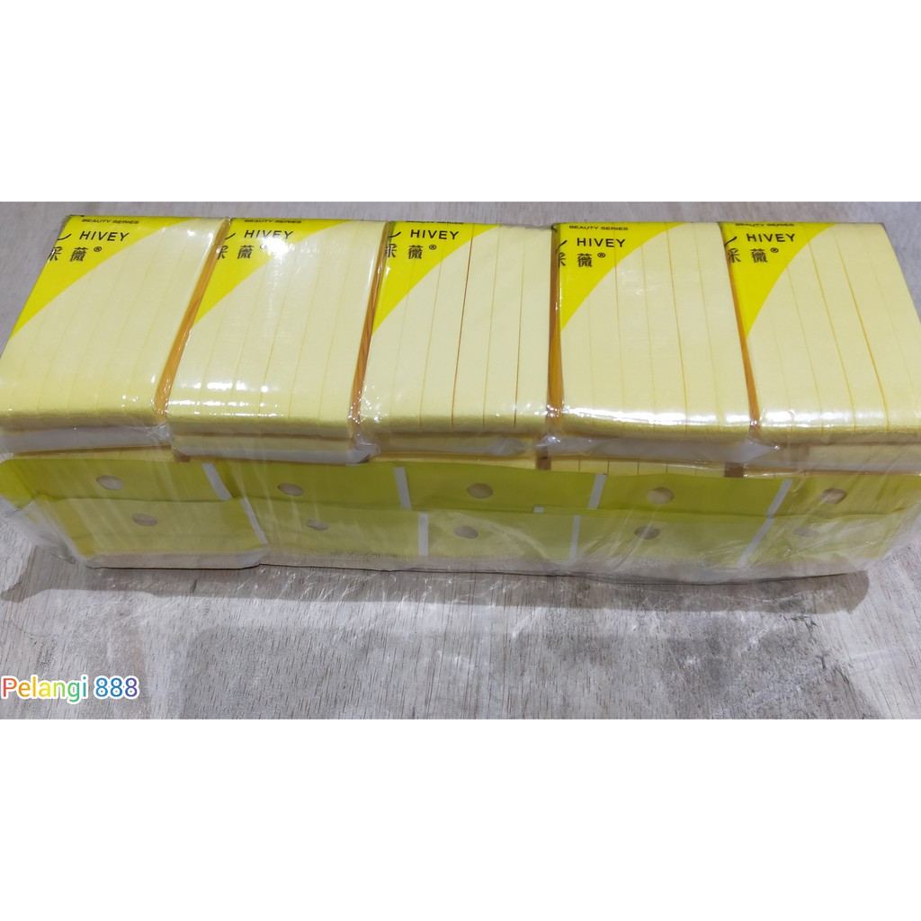 Sponge Stick Yellow 20 Pack | Sponge Facial | Spons Wajah | Spons Facial