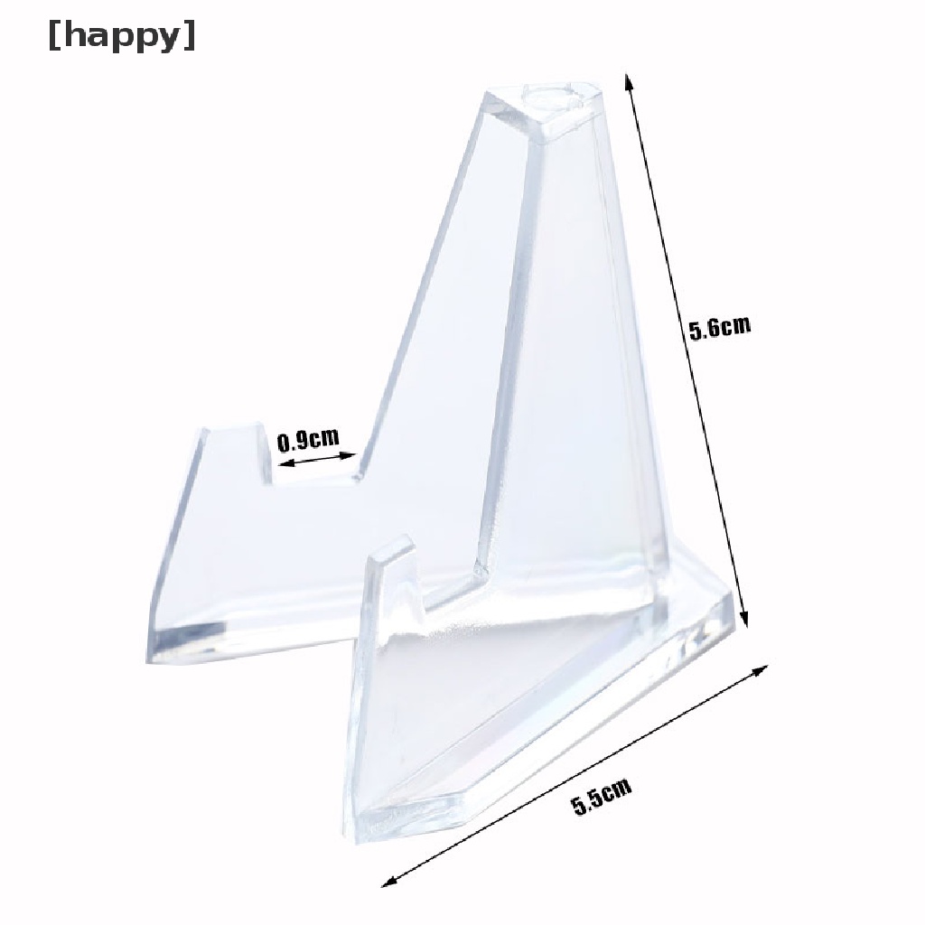 Ha 1pc Stand Display Holder Koin Medali Lencana Bahan Akrilik Untuk Koleksi