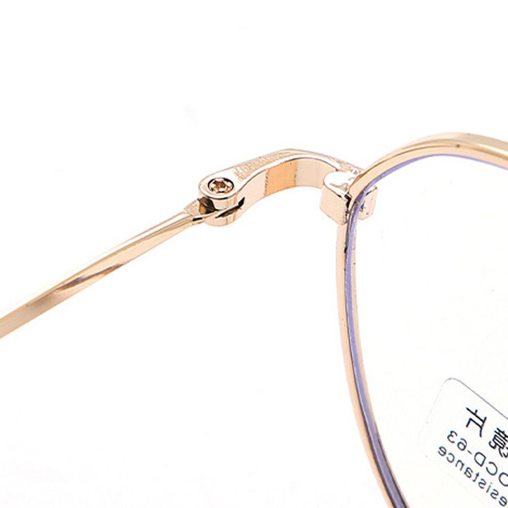 Mxbeauty Kacamata Komputer Fashion Korea Cahaya Biru blocking Vintage Metal Frame Eyewear