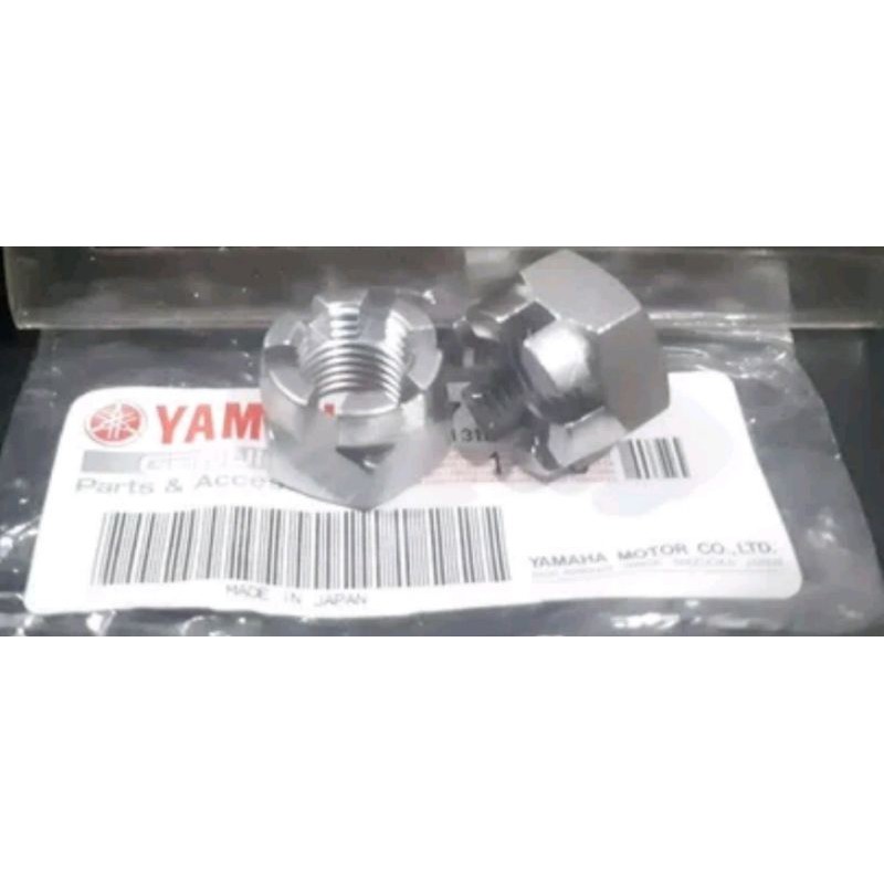 Mur benteng ori nut castle as roda depan belakang rxk rx king lawas