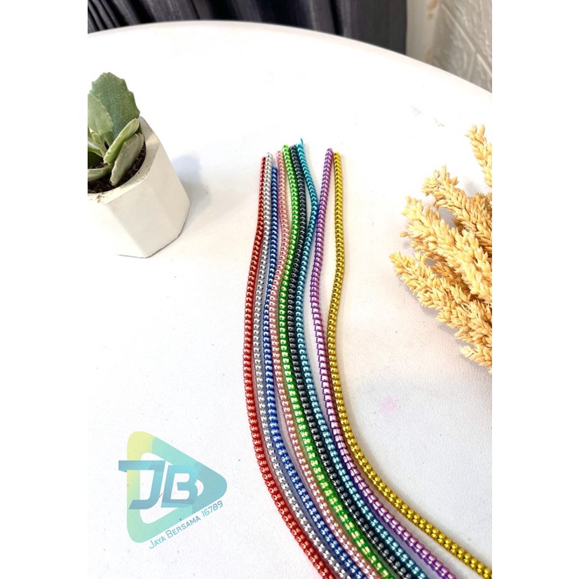 RT94 Pelilit Kabel Spiral Warna Metalic Pelindung Cable Hp Charger Universal Cord Protector solid Color glossy JB5490