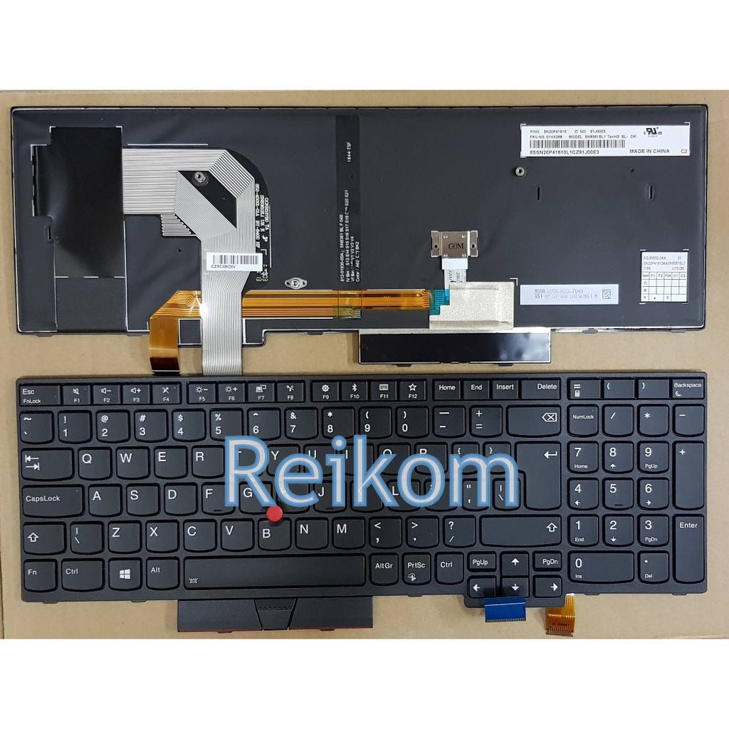 Keyboard Lenovo Thinkpad P51S P52S T570 T580