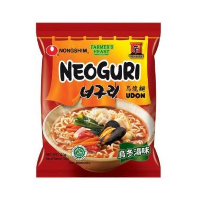 

Nong Shim Neoguri 120gr Halal MUI