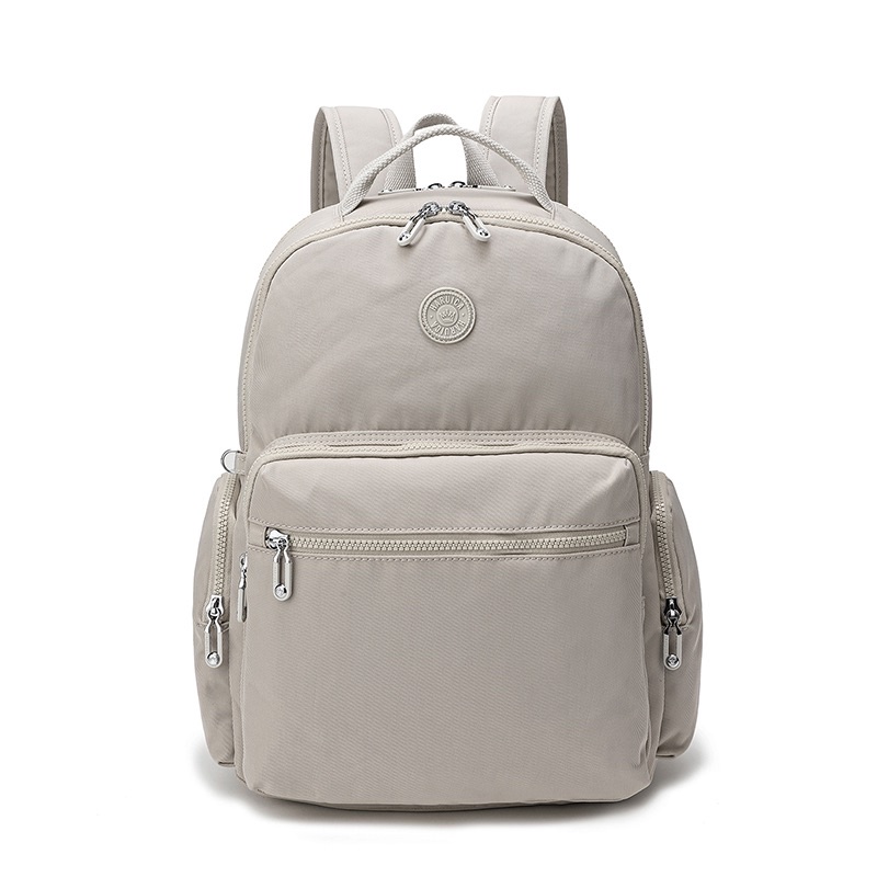 HARUICA BAG 80112 RANSEL - Backpack - Tas Ransel Laptop Sekolah Import High Quality-Off White