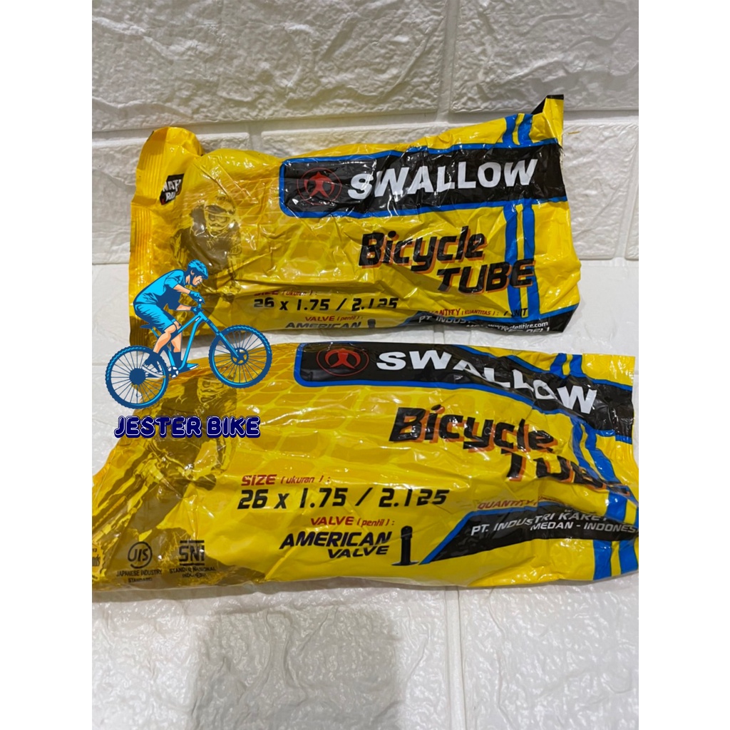 BAN DALAM SEPEDA 26 X 175 195 2125 26X175 26X195 26X2125 SWALLOW MTB