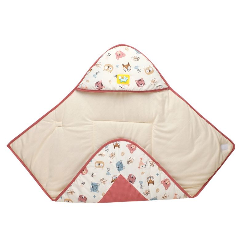 Baby joy blanket baby/selimut topi bayi little forest series