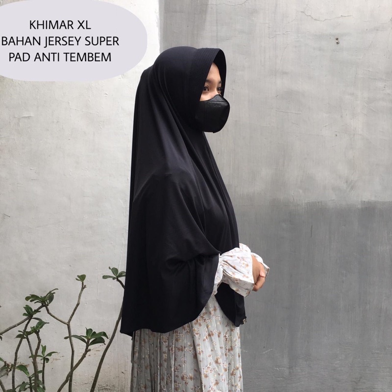 KHIMAR XL bergo XL bergo hijab jilbab sport syari jumbo