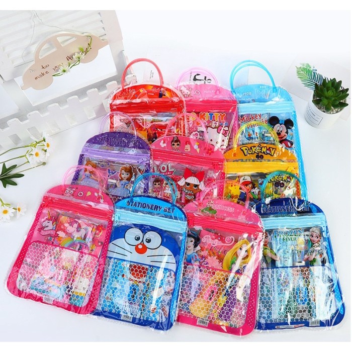 

Bagus Alat Tulis Set Tas 6In1 Bingkisan Kado Ulang Tahun Anak Sekolah Pensil Murah