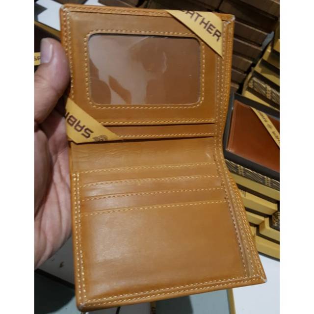 Dompet Kulit Asli 100% Kulit Sapi TAHAN API Kulit pull up terlaris