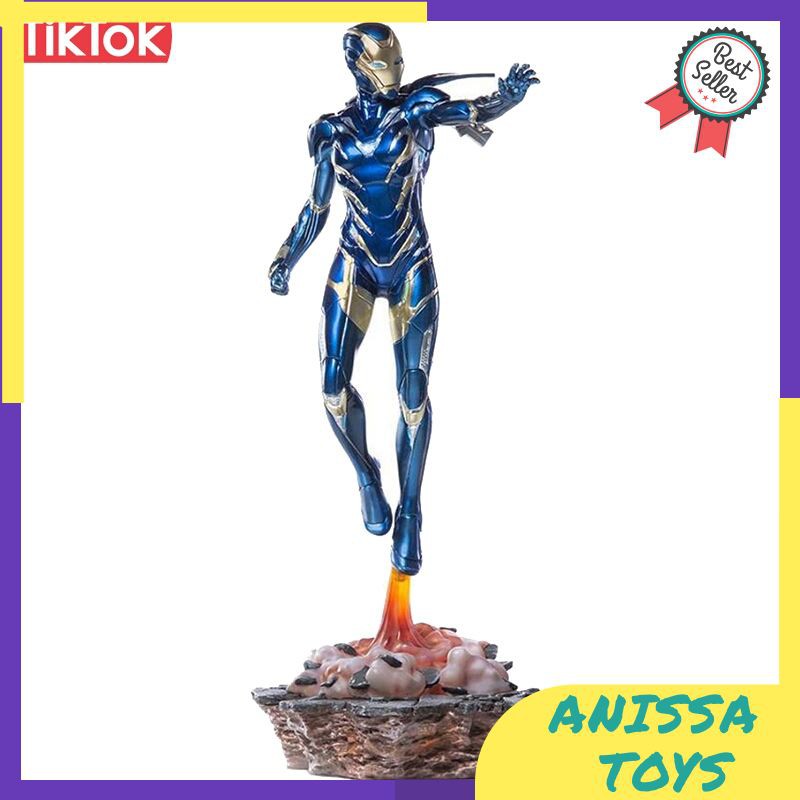 Action Figure Avengers Set Figur Avengers 4 Endgame Pepper Potts Mk49 Rescue Mark 49 85 Nano