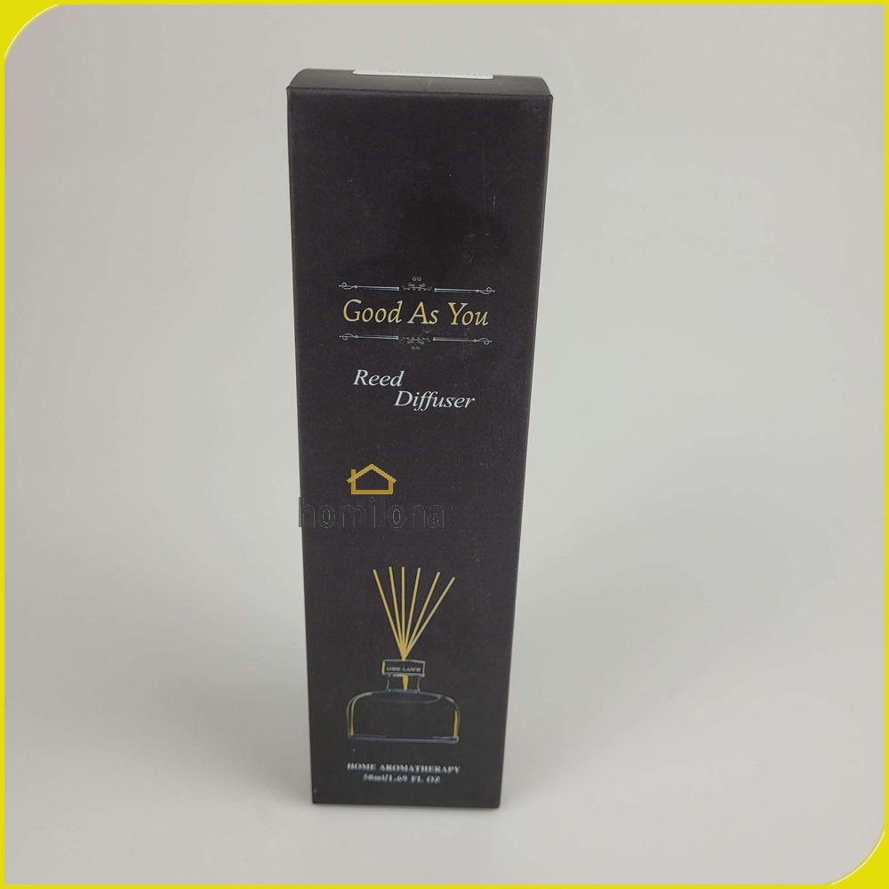 Pengharum Ruangan Reed Diffuser Stik Lidi Rotan Pewangi Parfum Rattan Sticks - Royal Didi DF-167 50ml Aroma Lavender Lemon Sandalwood Hilton