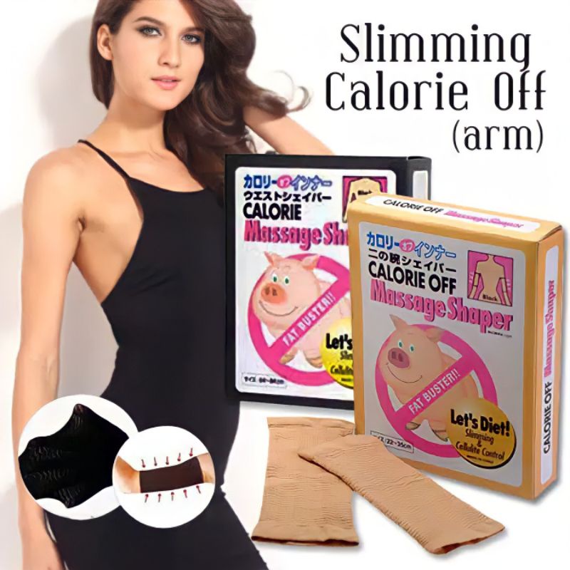 PENGECIL LENGAN DAN PAHA CALORIE OFF ARM MASSAGER SHAPER - KORSET LENGAN DAN PAHA