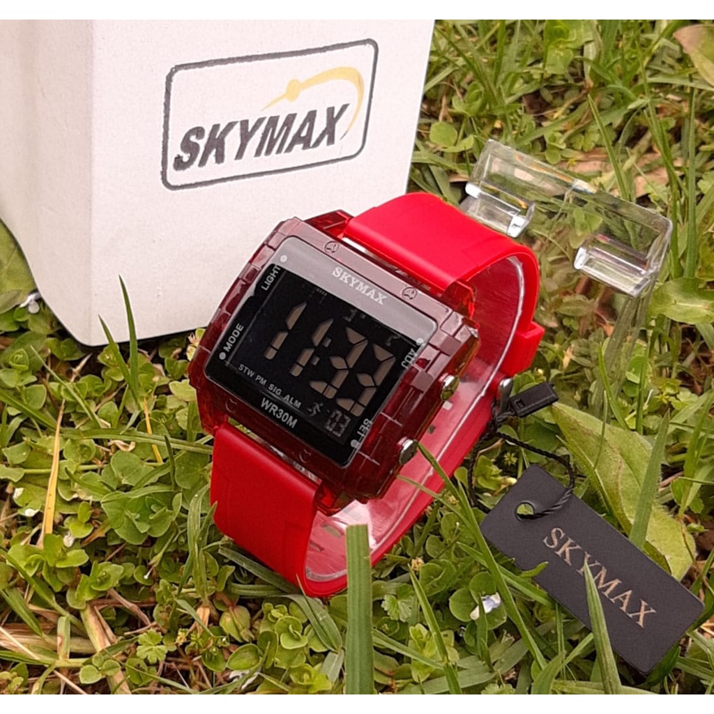 JAM TANGAN SKYMAX 2119 ORIGINAL Standart Militer Waterproof Anti Air 30 Meter COD