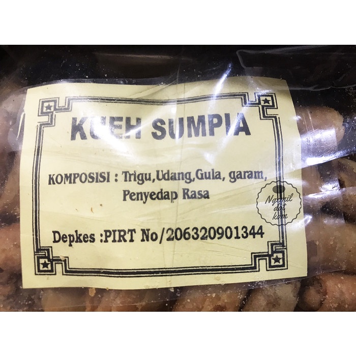 

KERING-KUE- KUE SUMPIA 500GR / SUMPIA ISI UDANG / SUMPIAH UDANG - ORIGINAL -KUE-KERING.