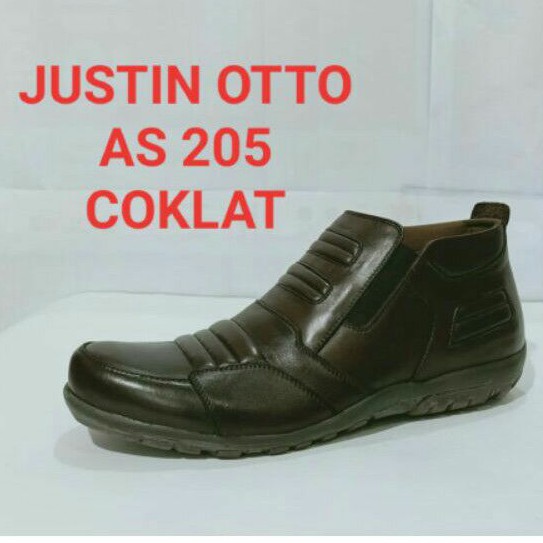 Sepatu kulit Justin Otto AS-205