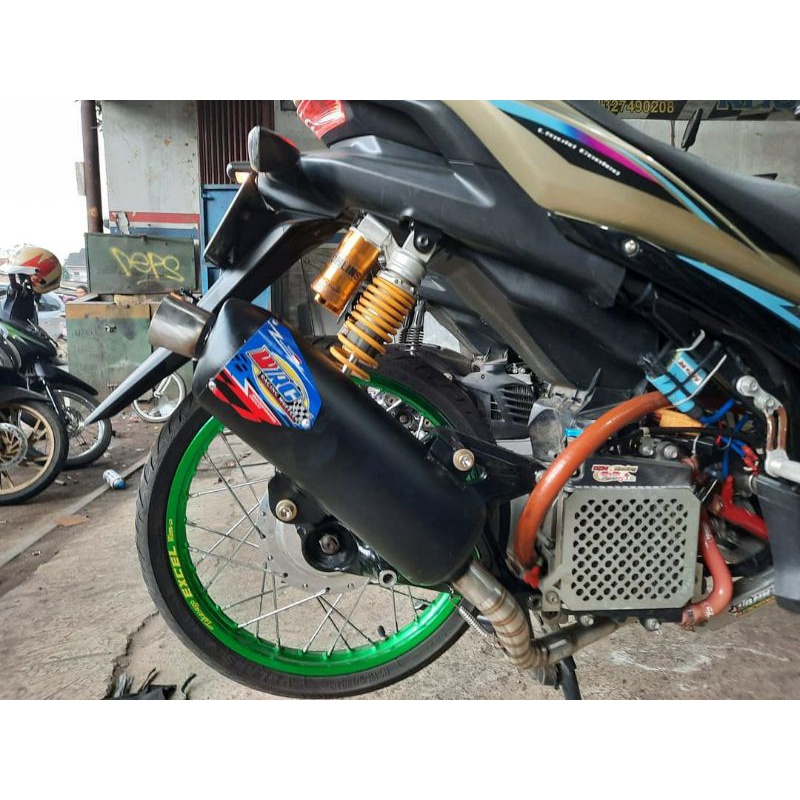 WRC KNALPOT TYPE SPECIAL EDITION STANDART RACING COPY TABUNG ORIGINAL MAXI SERIES ALL MATIC FREE REQ