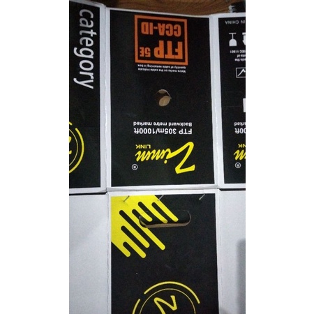 kabel lan outdoor FTP cat 5E panjang 75m siap pakai