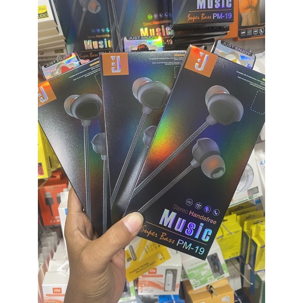 HF HEADSET JBL PM19 SUPER BASS PACKING INPORT