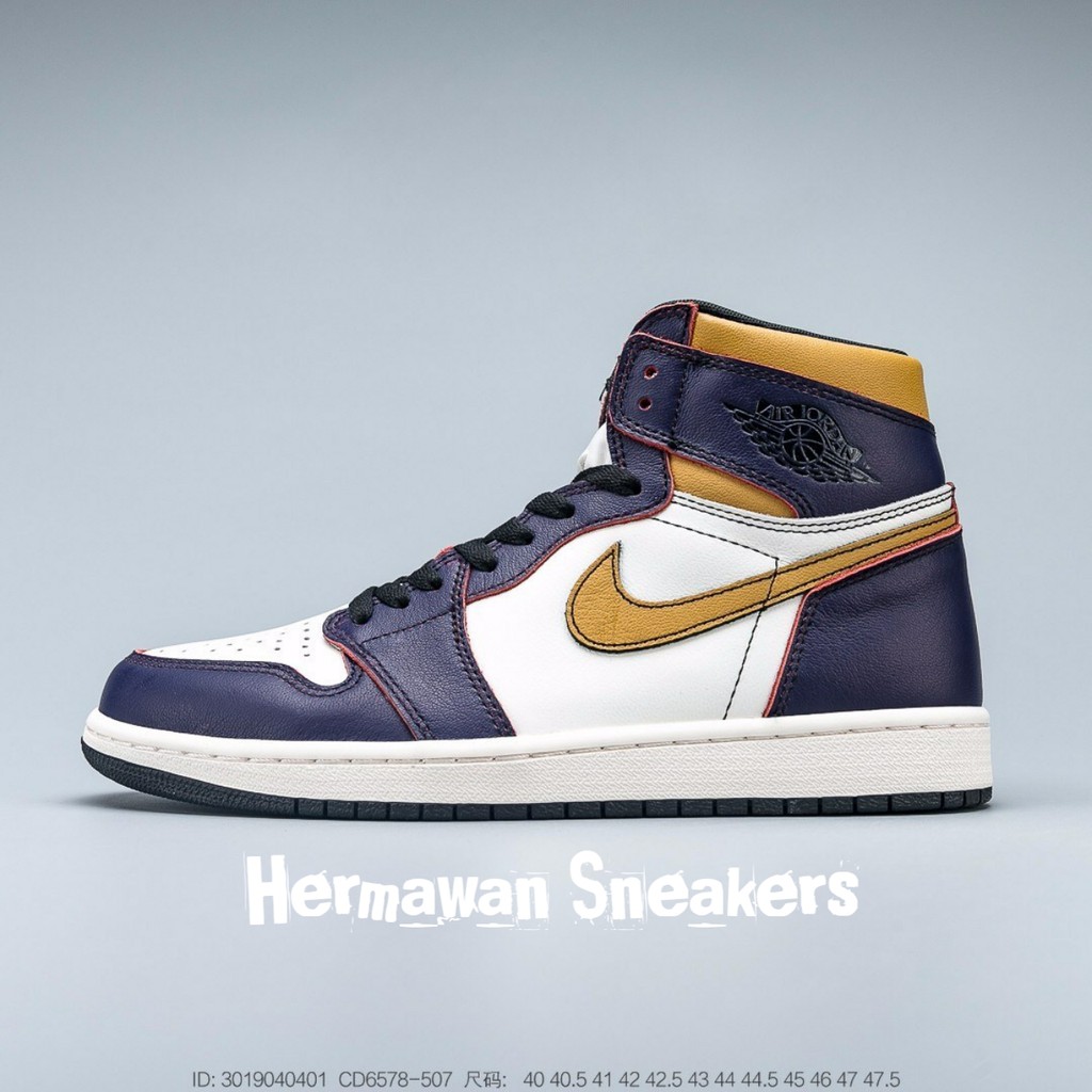 NIKE AIR JORDAN 1 X SB LAKERS PREMIUM
