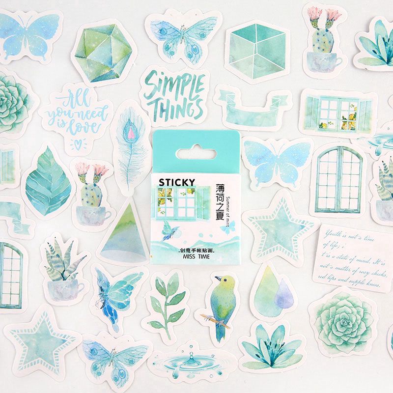 

[1 pcs] Sticker Peppermint Summer Aesthetic vintage | Stiker untuk Tumblr / Dekorasi / Deco / Scrapbook / Jurnal / Diary / Bujo / DIY / HP / Laptop