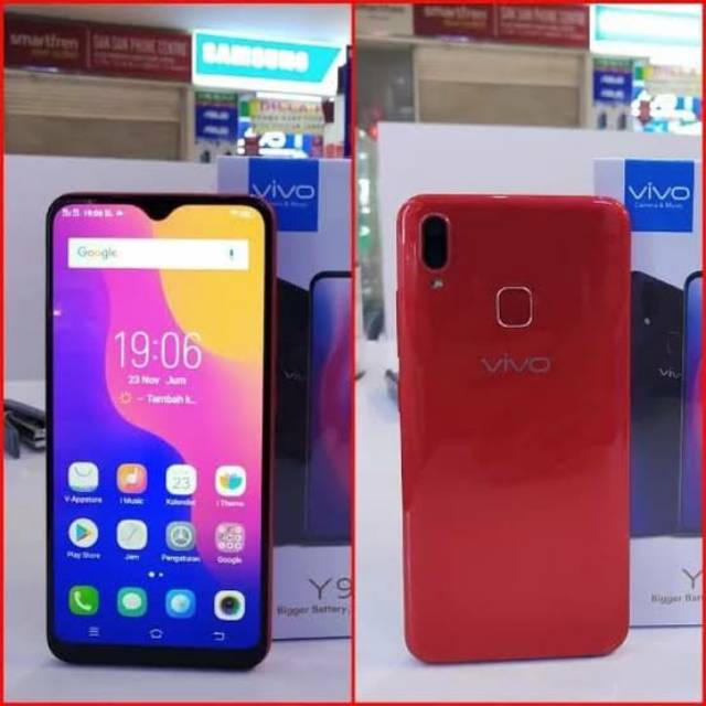 Jual Vivo Y91 warna merah like new banyak bonusnya Indonesia|Shopee