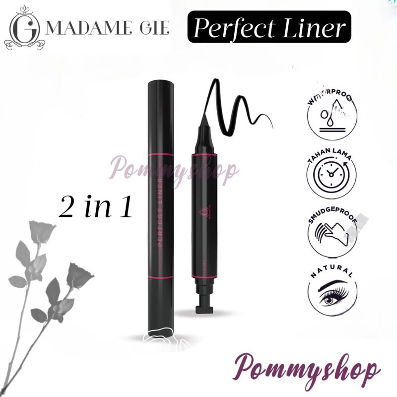 Madame Gie Perfect Liner 2 in 1 | Eyeliner | Stamp Eyeliner