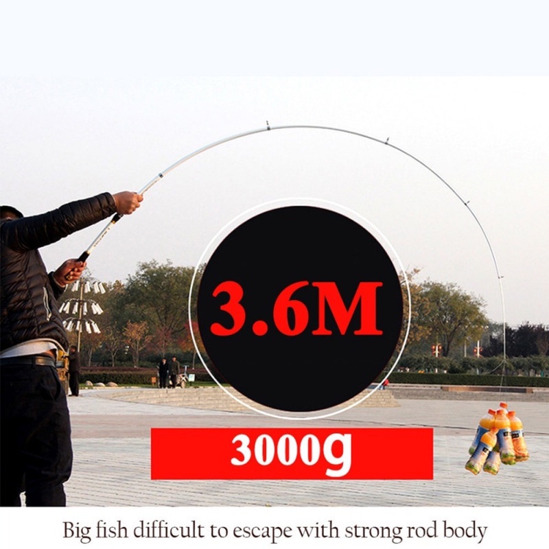 Joran Pancing Telescopic Portable Strong Carbon Fiber Beban 3Kg