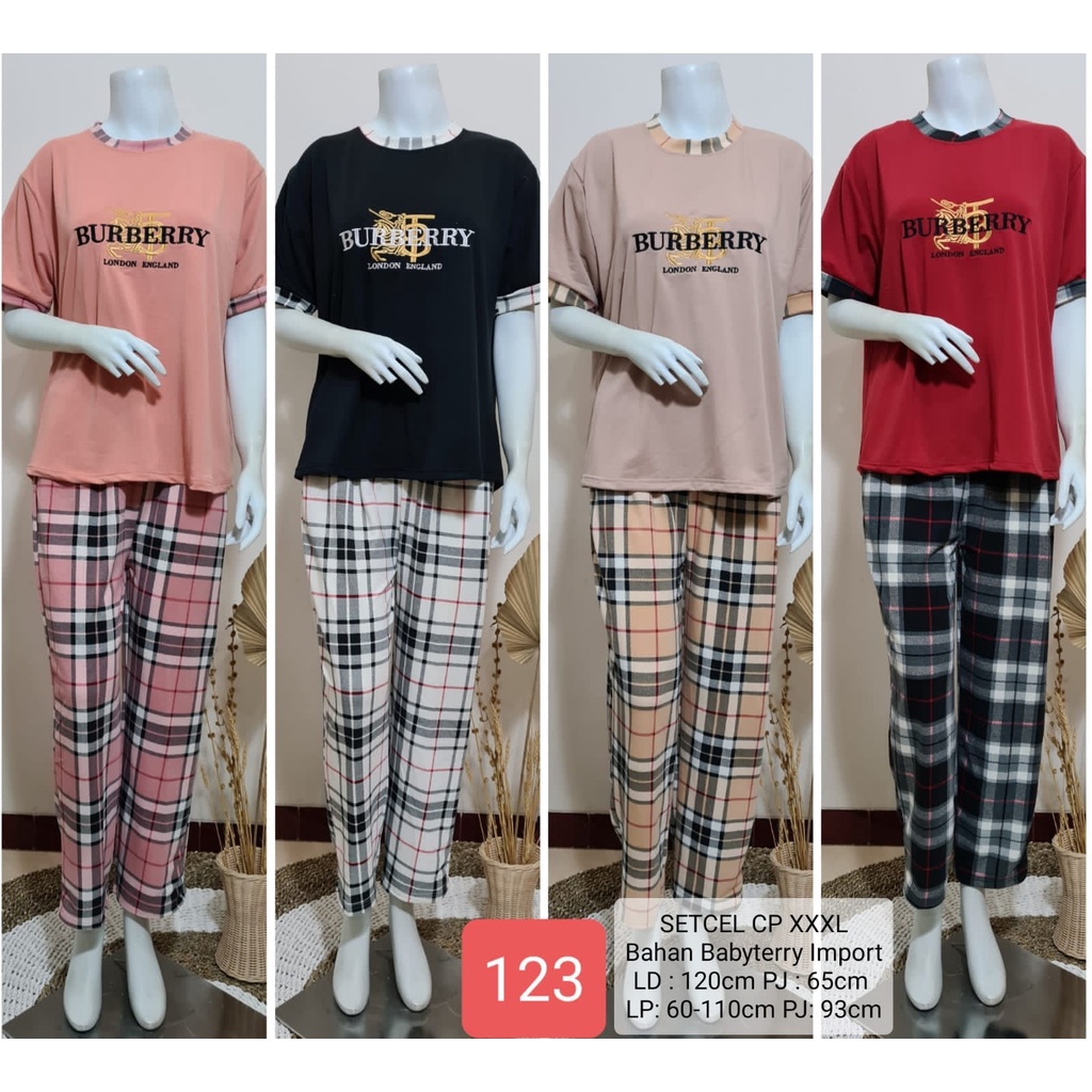 Setcel Golden Bee CP Jumbo LD 120 Motif Bur*berry Kotak 123