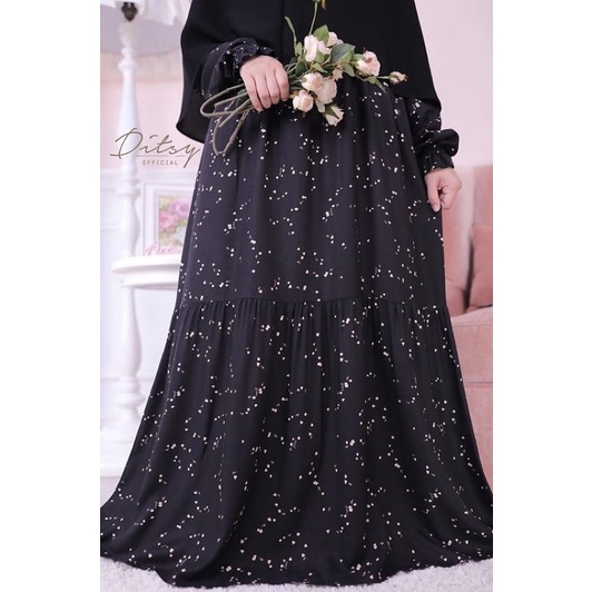 Ditsy Maileen Jet Size S