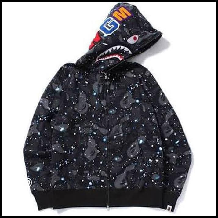 Terlaris Jaket Bappe Galaxy Glow In The Dark