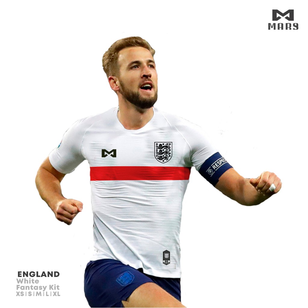 Jersey bola Inggris / Jersi negara euro slimfit by MARS