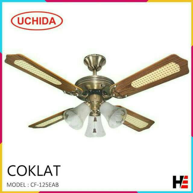 Kipas Angin gantung 42 inch / Ceiling Fan Uchida CF-125