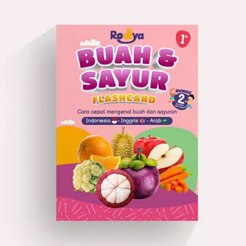 BUAH & SAYUR FLASHCARD