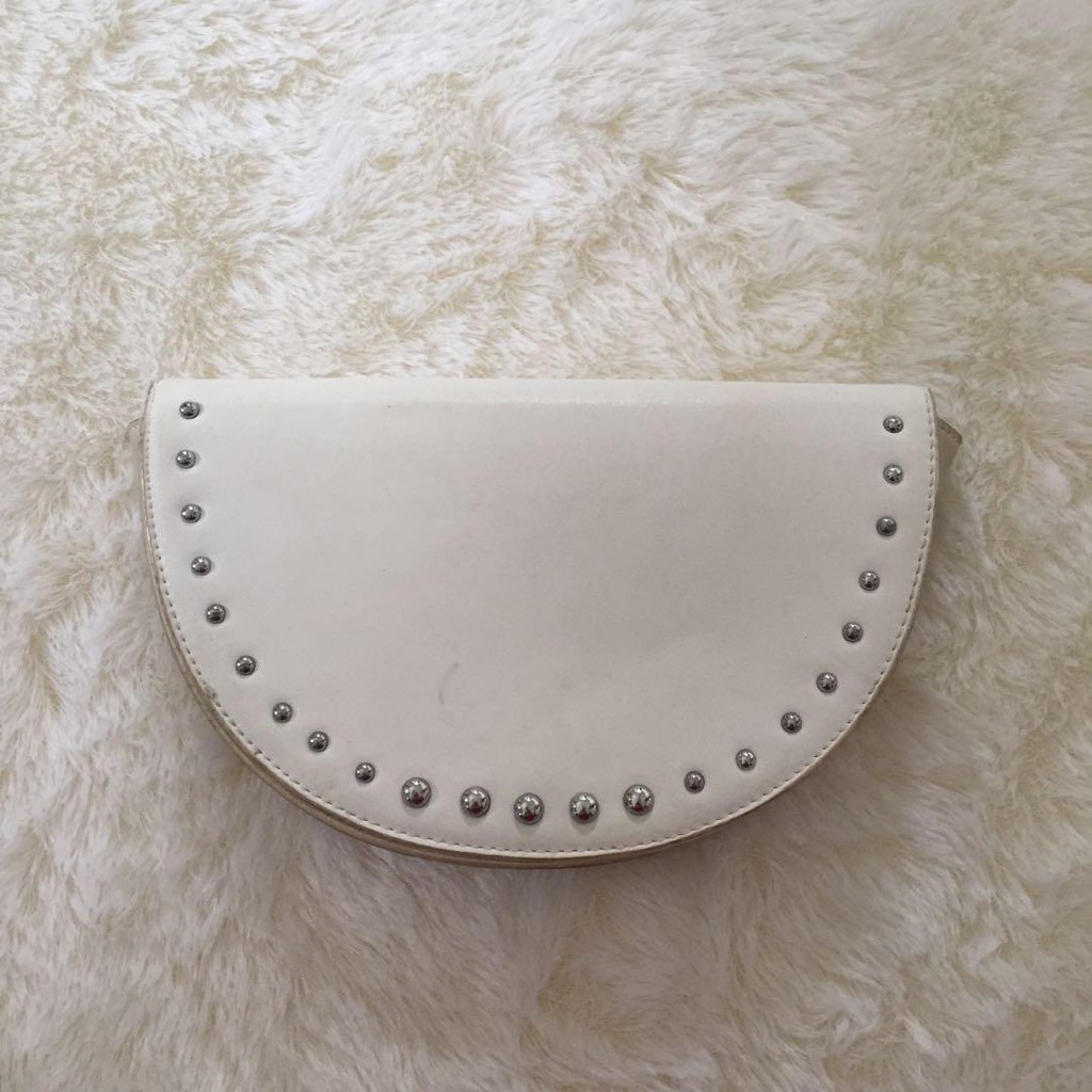 

Half Moon Bag White