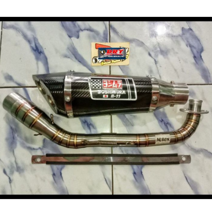 KNALPOT YOSHIMURA R11 NMAX PCX AEROX ADV BEAT VARIO MIO SCOOPY R15
