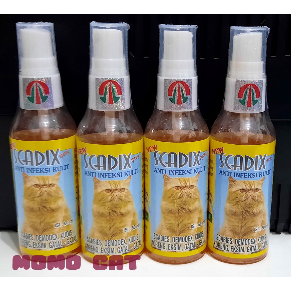 OBAT SCABIES Kucing Terpercaya Scadix Kemasan Spray