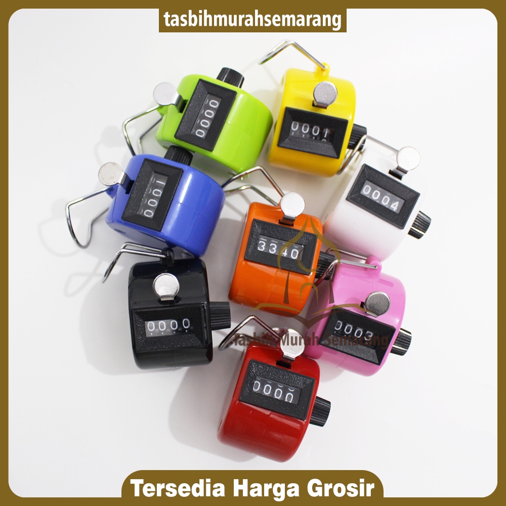 Tasbih Tally Counter Warna-Warni