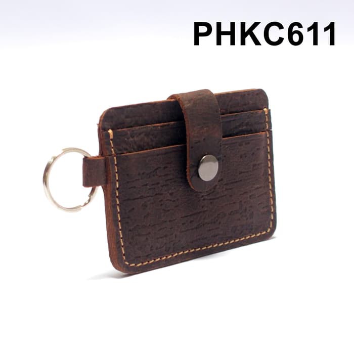 dompet kunci mobil motor STNK kartu SIM etoll e money coklat PHKC611