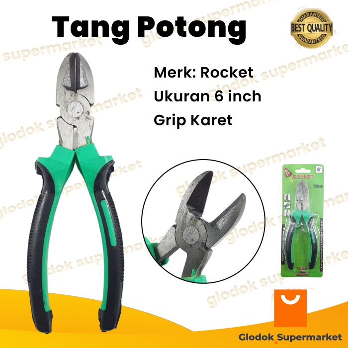 Tang Potong 6 inch Rocket Cutter Pliers 6inch