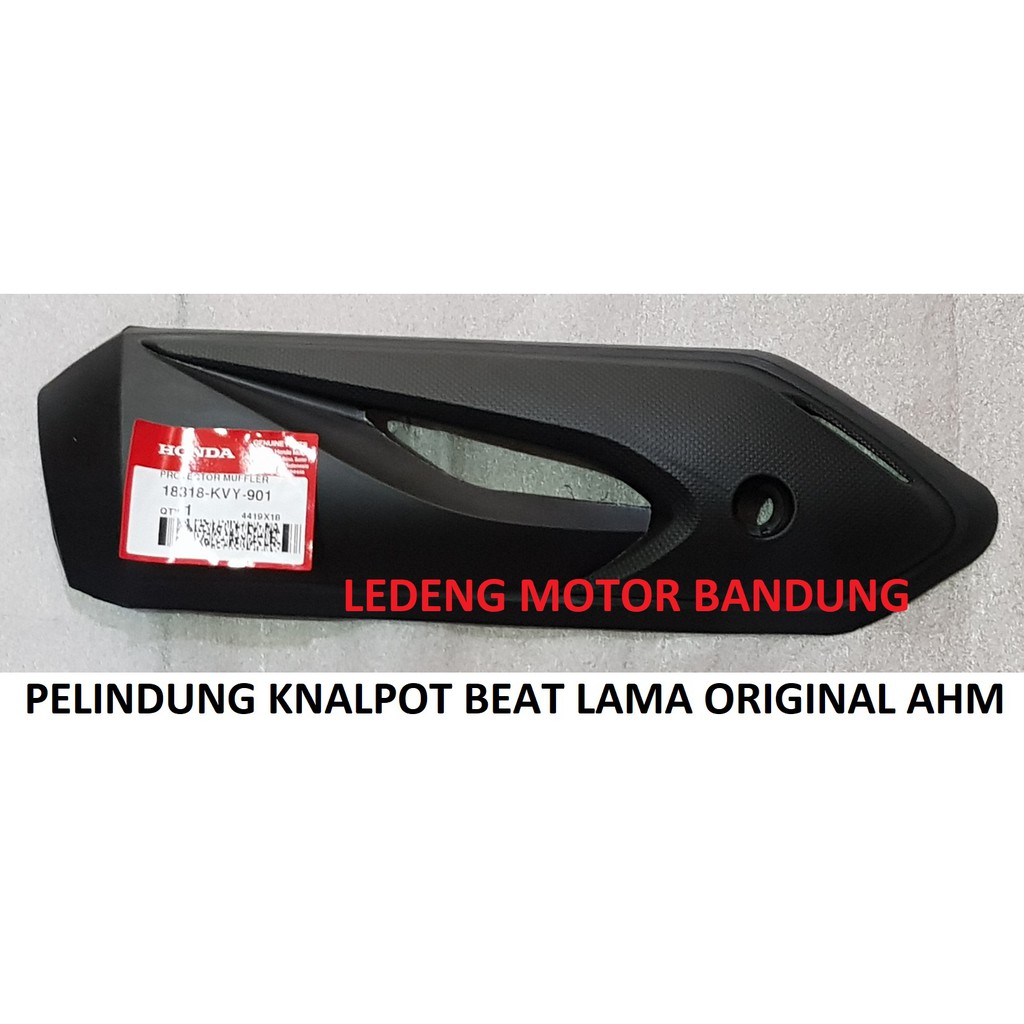 Original Pelindung Knalpot Beat Lama Cover Tutup Plastik AHM Honda