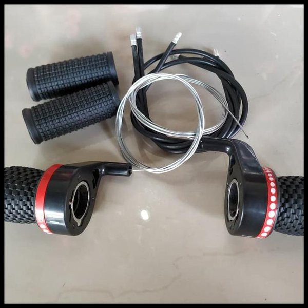 Set Shifter Gas Operan Sepeda MTB Sierra/CTB Lipat Model Putar Turanza