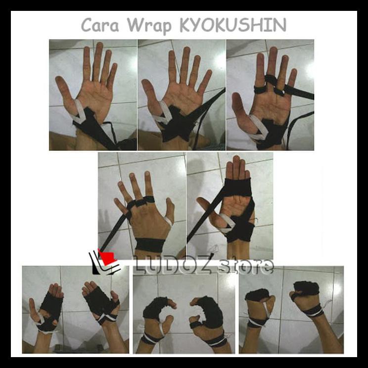 Handwrap Kettler Bandage Pembalut Hand Wrap Boxing Tinju Muaythai Hitam Shopee Indonesia