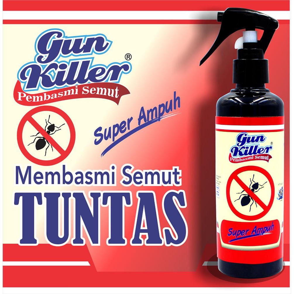 GUN KILLER PEMBASMI SEMUT 250 ML INSEKTISIDA