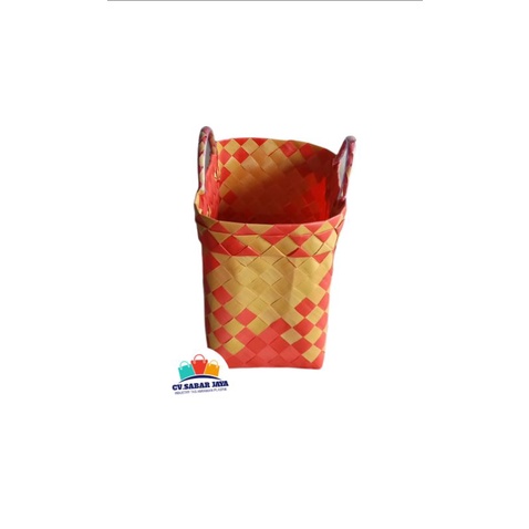 TAS souvenir Tas anyaman plastik murah untuk berkat hampers