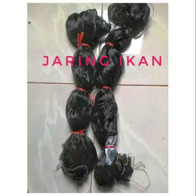 Jaring ikan bahan senar warna hitam