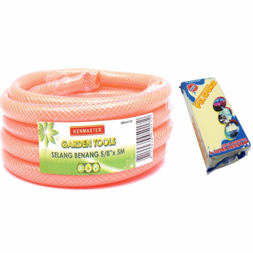 Kenmaster Selang Benang 5 8  x 10M Busa Sponge CL 100 A PVA