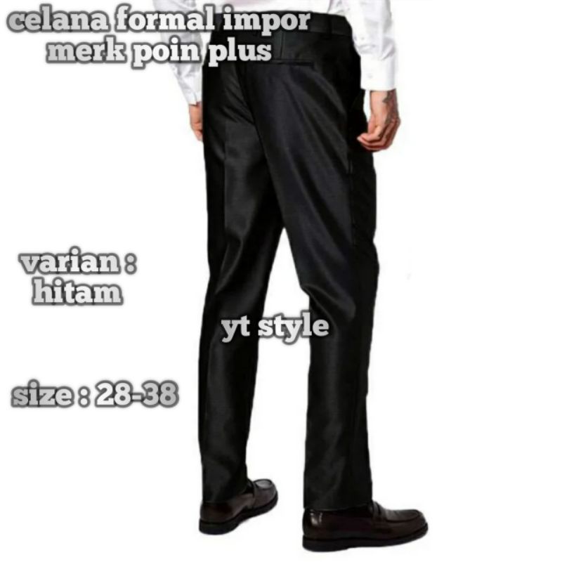 celana bahan mengkilat slimfit pria poin plus | celana kantor mengkilat slimfit pria poin plus | celana kerja mengkilat slimfit pria poinplus | celana bahan slimfit mengkilat pria poin plus