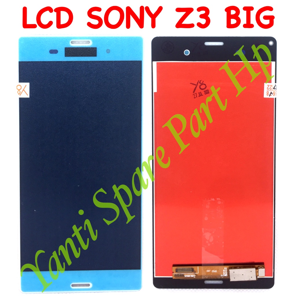 Lcd Touchscreen Sony Z3 Big D6603 D6653 D6616 Fullset Original New