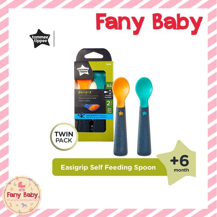 TOMMEE TIPPEE EASIGRIP SELF FEEDING SPOONS